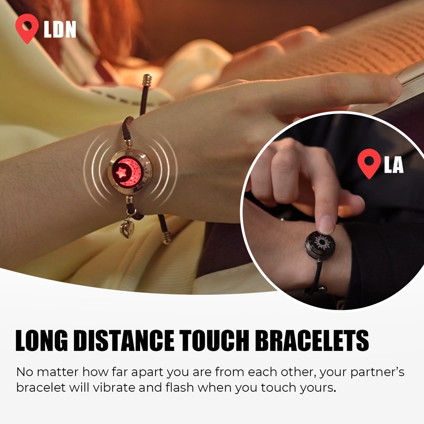 Veloura Smart Couple Bracelet