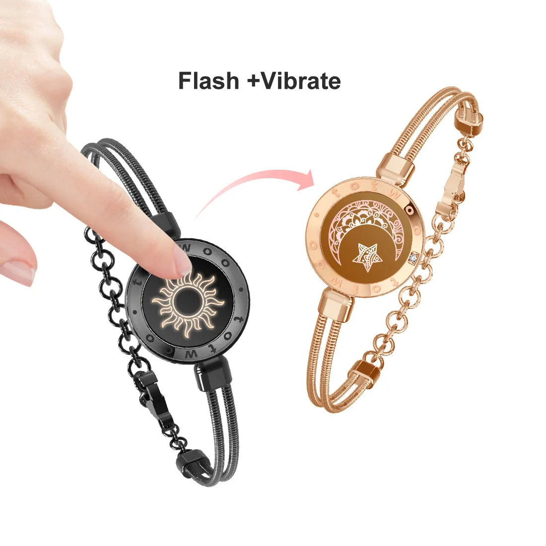 Veloura Smart Couple Bracelet